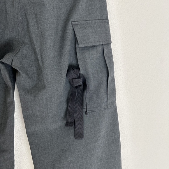 Vintage Winter 2009 Tao Comme Des Garcons Cargo Utility Pants Grey XS - Picture 8 of 12